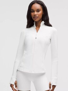 Lululemon White Define Jacket